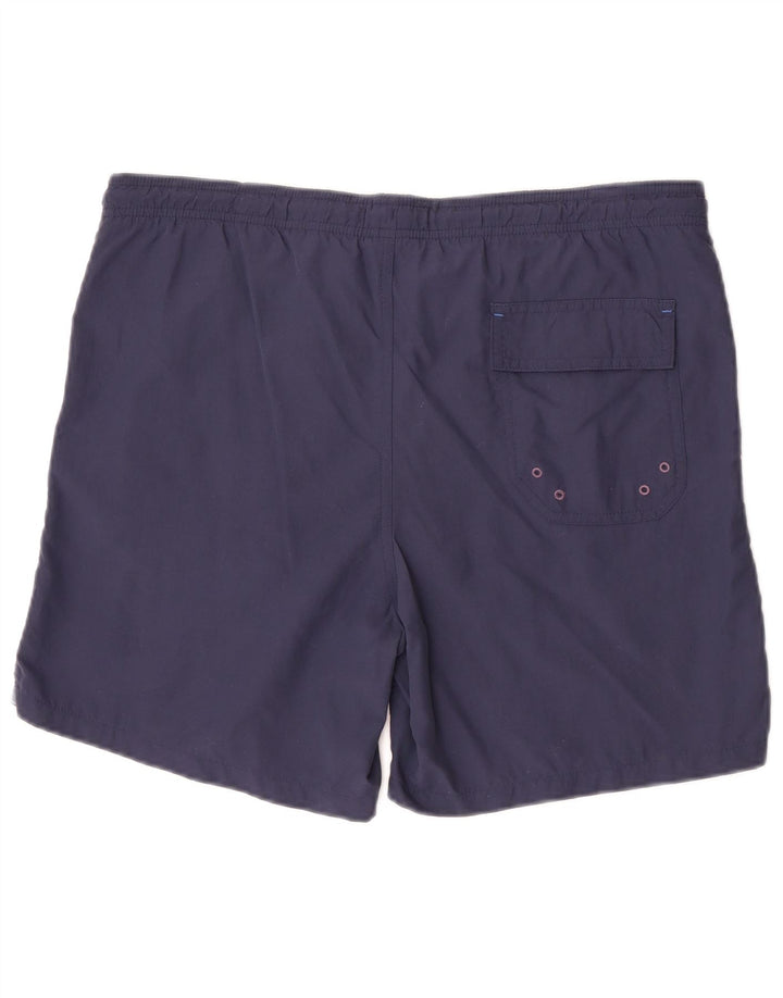 Fred Perry Mens Swimming Shorts Small Navy Blue Nylon