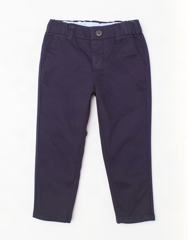 Armani Baby Boys Straight Chino Shorts 3-6 Months W16 L8 Navy Blue Cotton
