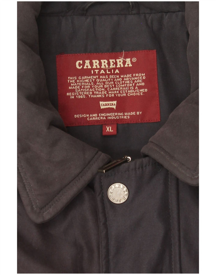 Carrera Mens Utility Jacket UK 42 XL Navy Blue
