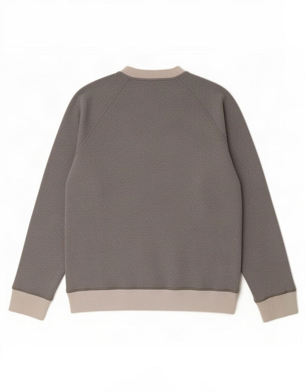Cerruti 1881 Mens Graphic Sweatshirt Jumper Large Grey Colourblock