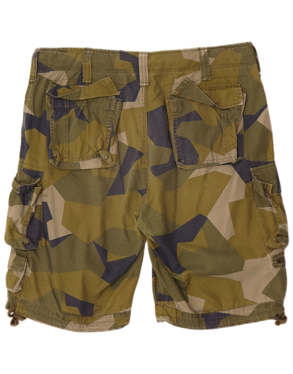 Brandit Mens Cargo Shorts 2XL W36 Khaki Camouflage