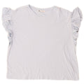 Zara Womens T-Shirt Top UK 14 Medium Blue