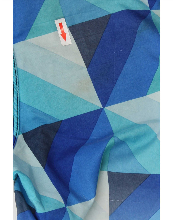Hurley Mens Graphic Swimming Shorts Medium Blue Geometric