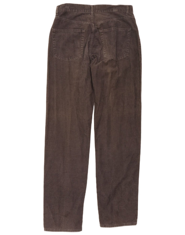 Timberland Mens Straight Corduroy Trousers W33 L32 Grey Cotton