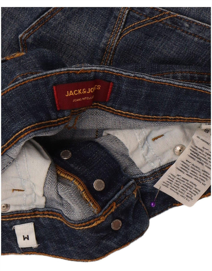 Jack & Jones Mens Denim Shorts Medium W32  Blue Cotton