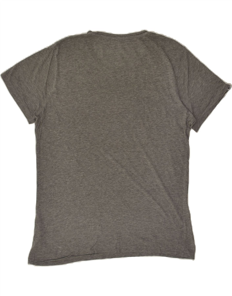 JACK & JONES Mens Graphic T-Shirt Top XL Grey Cotton | Vintage Jack & Jones | Thrift | Second-Hand Jack & Jones | Used Clothing | Messina Hembry 