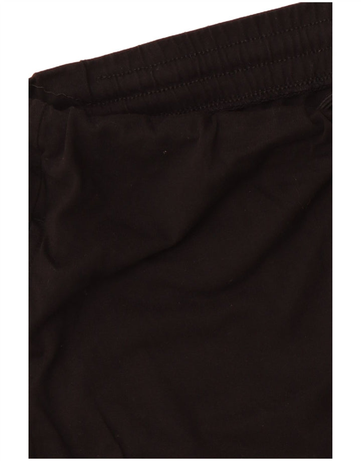 KAPPA Mens Sport Shorts 2XL Black Cotton