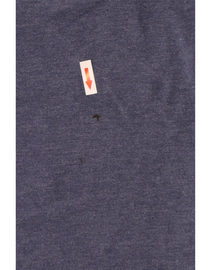 Eddie Bauer Mens Top Long Sleeve Large Blue Cotton