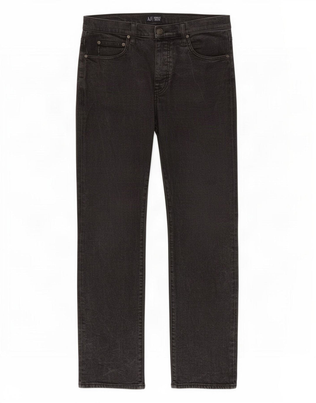 Armani Womens Straight Jeans W32 L33 Grey Cotton