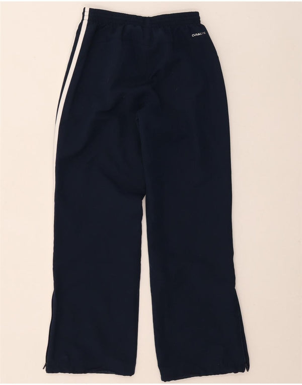 Adidas Boys Tracksuit Trousers 9-10 Years  Navy Blue Polyester