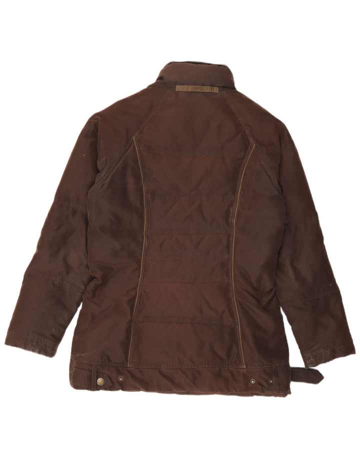 Musto Womens Padded Jacket UK 10 Small Brown Polyester