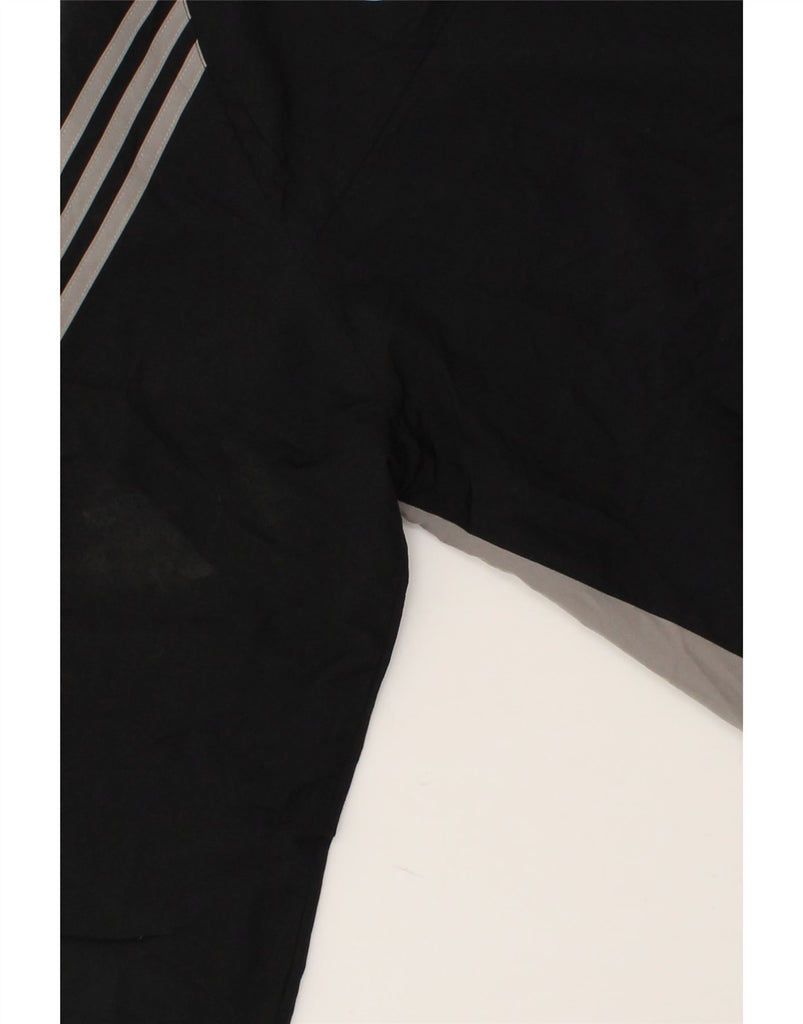 ADIDAS Mens Graphic Tracksuit Top Jacket UK 40/42 Medium Black Colourblock | Vintage Adidas | Thrift | Second-Hand Adidas | Used Clothing | Messina Hembry 