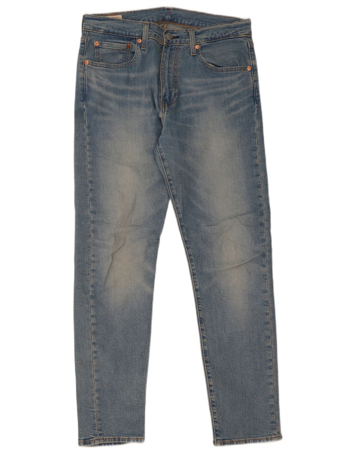 Levi's Mens 512 Slim Tapered Jeans W32 L32 Blue Cotton