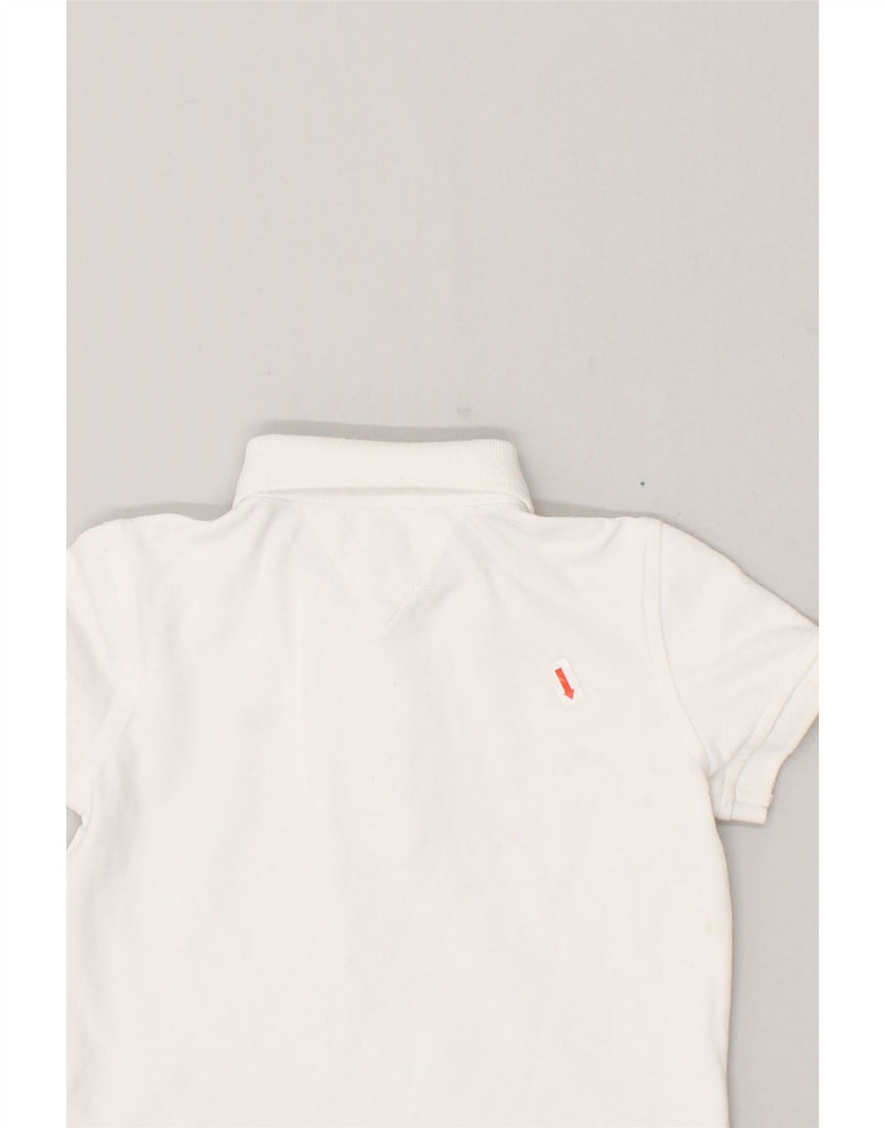 TOMMY HILFIGER Baby Boys Polo Shirt 12-18 Months White | Vintage Tommy Hilfiger | Thrift | Second-Hand Tommy Hilfiger | Used Clothing | Messina Hembry 