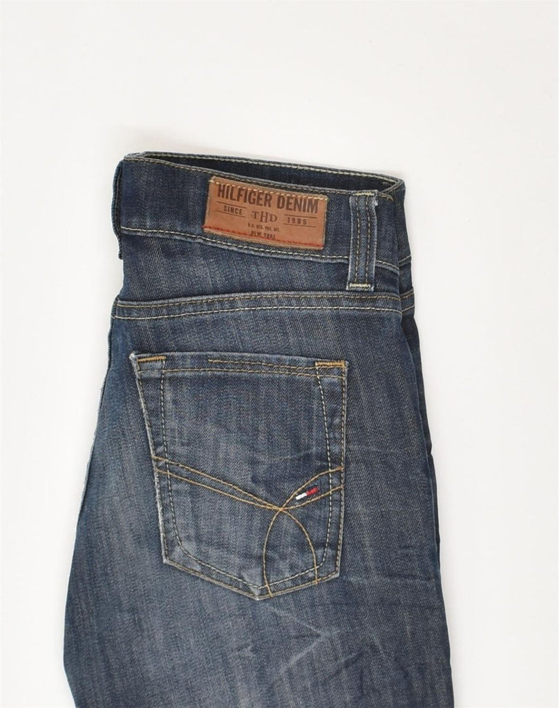 TOMMY HILFIGER Womens Slim Jeans W26 L32 Grey Cotton | Vintage Tommy Hilfiger | Thrift | Second-Hand Tommy Hilfiger | Used Clothing | Messina Hembry 