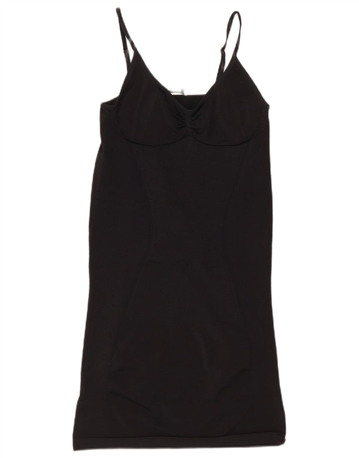 Max Mara Womens Oversized Slip Dress UK 16 Large Black
