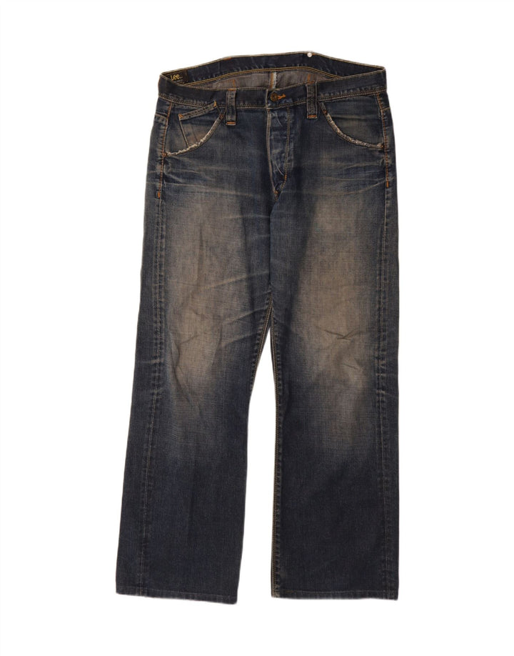 Lee Mens Dillon Loose Jeans W34 L31 Navy Blue Cotton