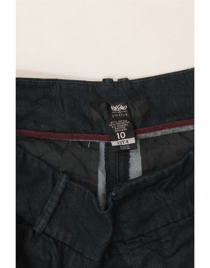 MOSSIMO Womens Bootcut Casual Trousers US 10 Large W32 L30 Navy Blue Vintage Mossimo and Second-Hand Mossimo from Messina Hembry 