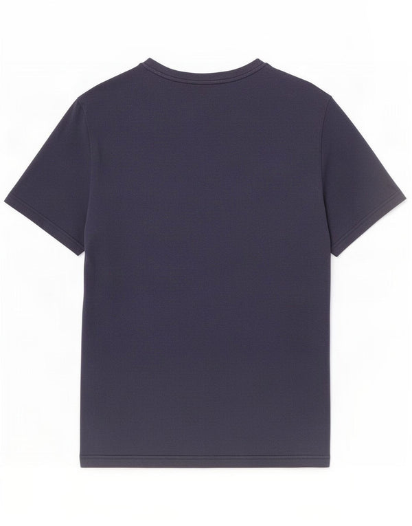 Penguin Womens Graphic T-Shirt Top UK 14 Medium Navy Blue