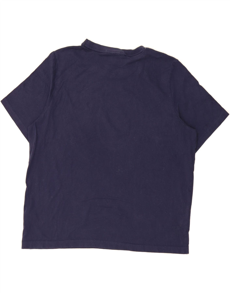 PUMA Mens Graphic T-Shirt Top 2XL Navy Blue Cotton Vintage Puma and Second-Hand Puma from Messina Hembry 