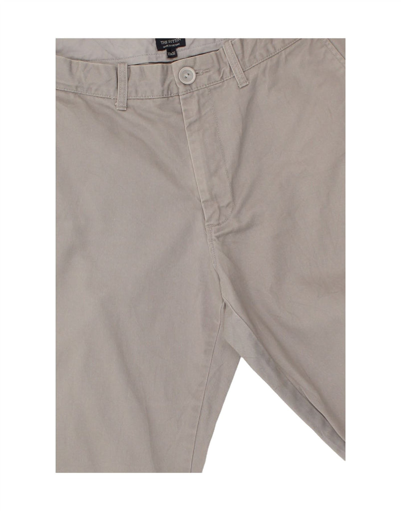 J. CREW Mens The Sutton Slim Chino Trousers W33 L32 Grey Cotton | Vintage J. Crew | Thrift | Second-Hand J. Crew | Used Clothing | Messina Hembry 