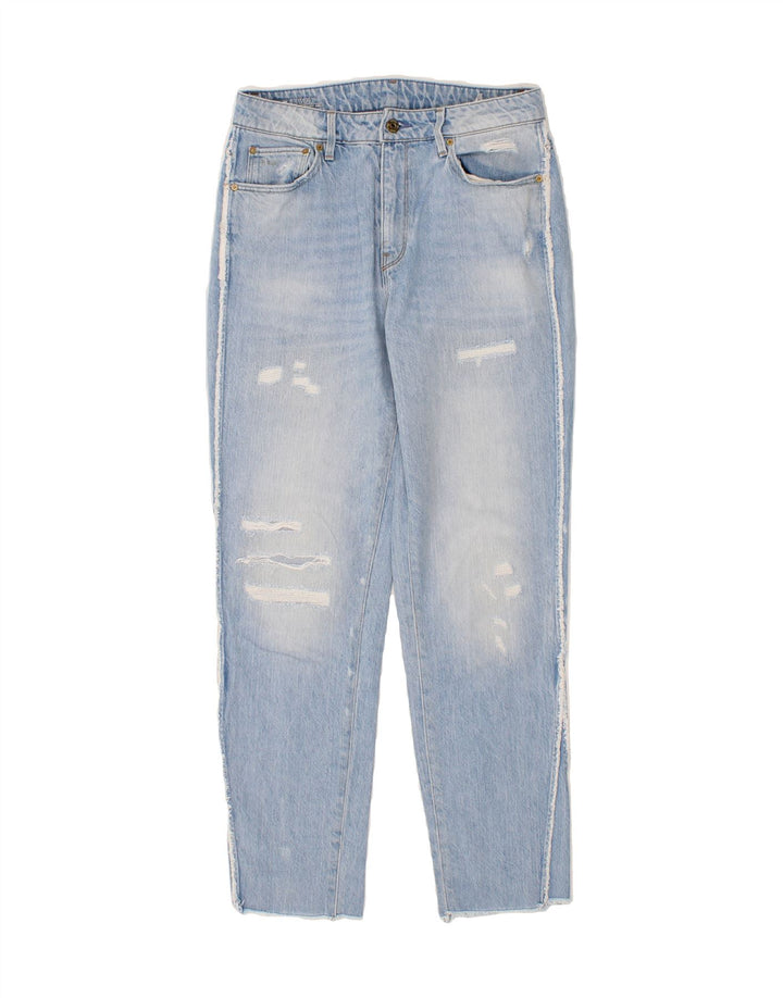 G-STAR Womens Distressed Tapered Jeans W29 L28 Blue Cotton Vintage G-Star and Second-Hand G-Star from Messina Hembry 