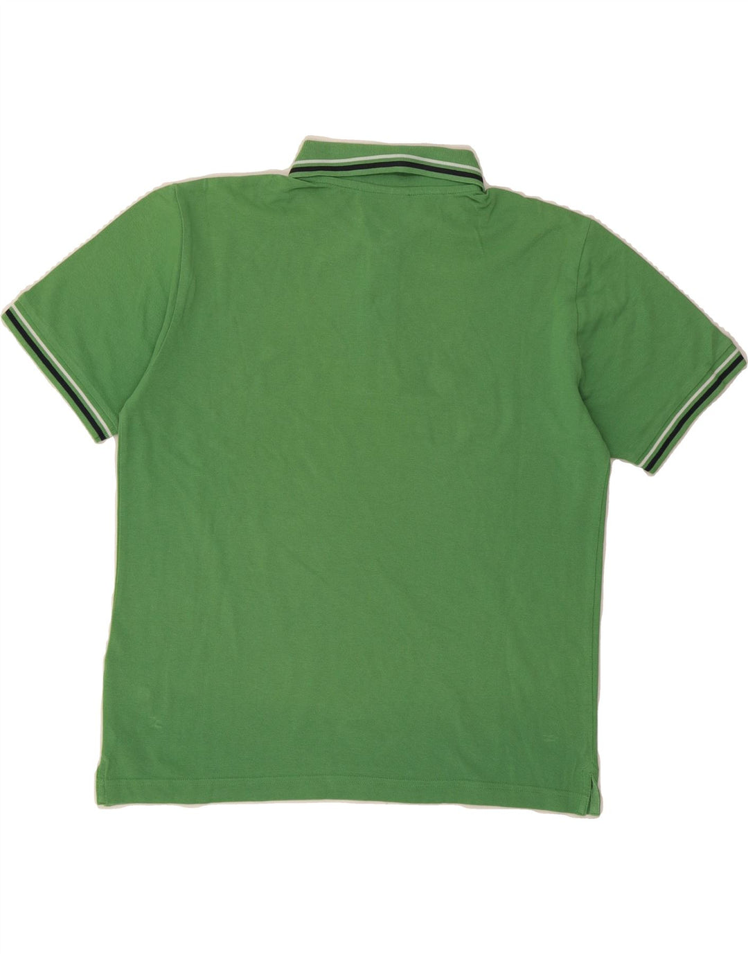 DIADORA Mens Polo Shirt Large Green Cotton Vintage Diadora and Second-Hand Diadora from Messina Hembry 
