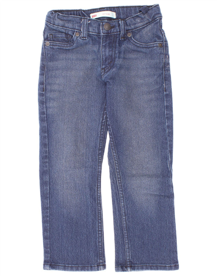 Levi's Boys 511 Slim Jeans 3-4 Years W20 L18 Blue Cotton