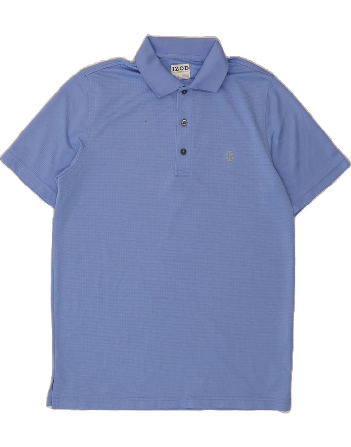 IZOD Mens Polo Shirt Small Blue Polyester Vintage Izod and Second-Hand Izod from Messina Hembry 