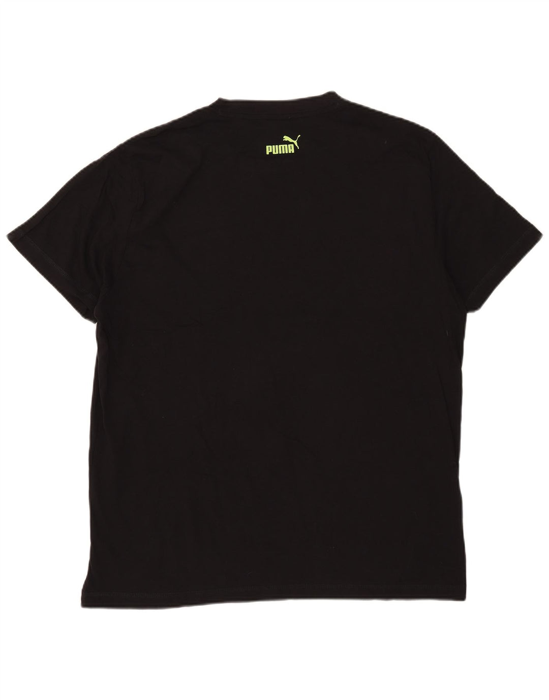 Puma Mens Graphic T-Shirt Top XL Black