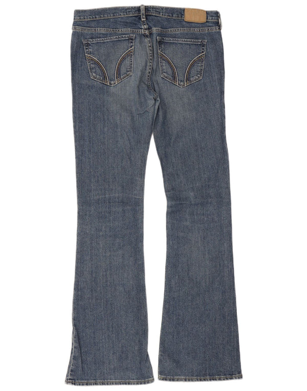 Hollister Womens Flared Jeans US 3 Small W30 L31 Blue Cotton