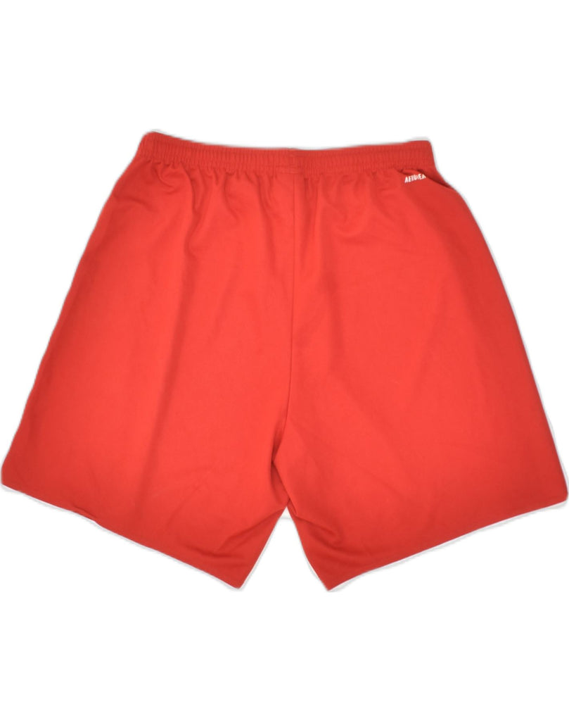 ADIDAS Mens Sport Shorts Medium Red Polyester | Vintage Adidas | Thrift | Second-Hand Adidas | Used Clothing | Messina Hembry 