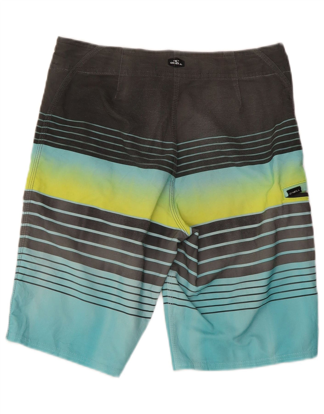 O'NEILL Mens Swimming Shorts XS Multicoloured Striped Polyester