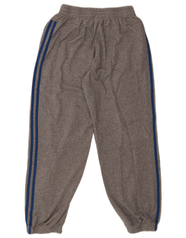 Adidas Mens Tracksuit Trousers Joggers Medium   Grey Flecked Cotton