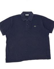 LACOSTE Mens Classic Fit Polo Shirt 3XL Navy Blue Cotton