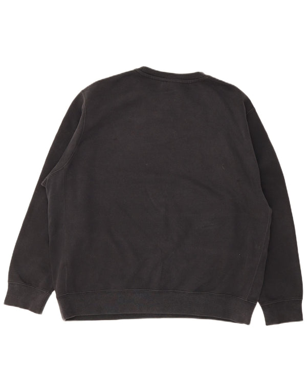 Nike Mens Sweatshirt Jumper XL Black Cotton
