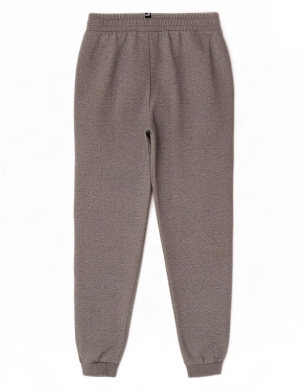 Puma Boys Tracksuit Trousers Joggers 15-16 Years Grey Flecked