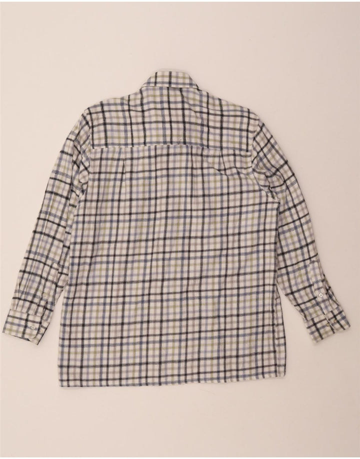 FREE STYLE Mens Flannel Shirt Size 41/42 Large Multicoloured Check Cotton