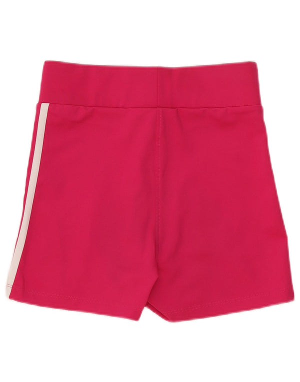 Adidas Womens Sport Shorts UK 8 Small Pink Polyester Sports