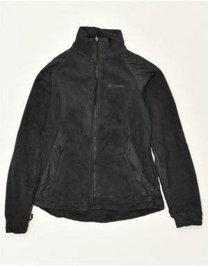 Black fuzzy columbia jacket hotsell