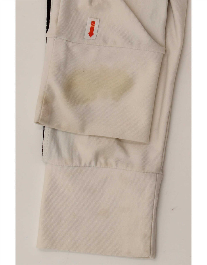 Nike Womens Graphic Tracksuit Top Jacket UK 10/12 Medium White Colourblock