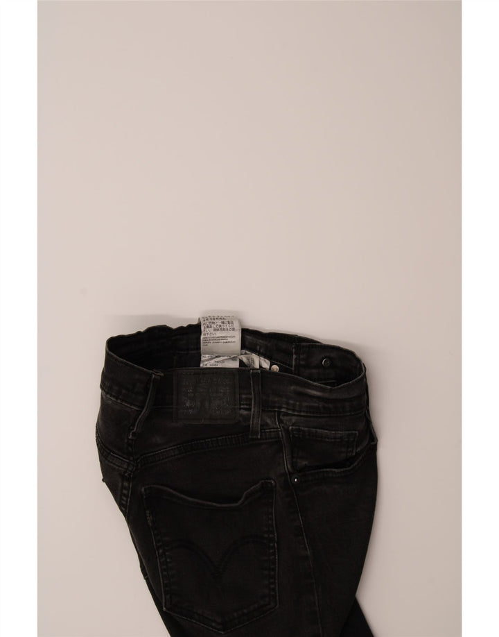LEVI'S Womens Skinny Jeans W27 L30 Black Cotton Vintage Levi's and Second-Hand Levi's from Messina Hembry 