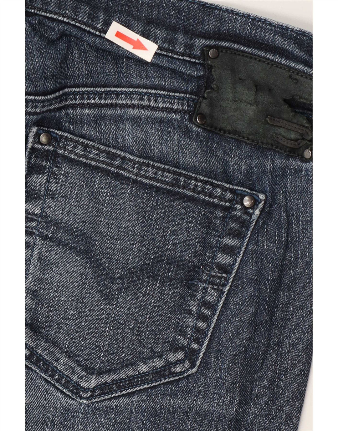 Diesel Womens Slim Jeans W29 L33 Blue Cotton
