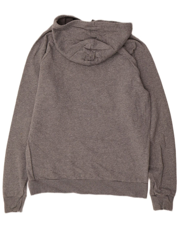 Under Armour Mens Cold Gear Hoodie Jumper Medium Grey Cotton