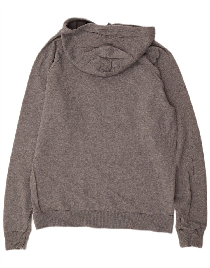 Under Armour Mens Cold Gear Hoodie Jumper Medium Grey Cotton