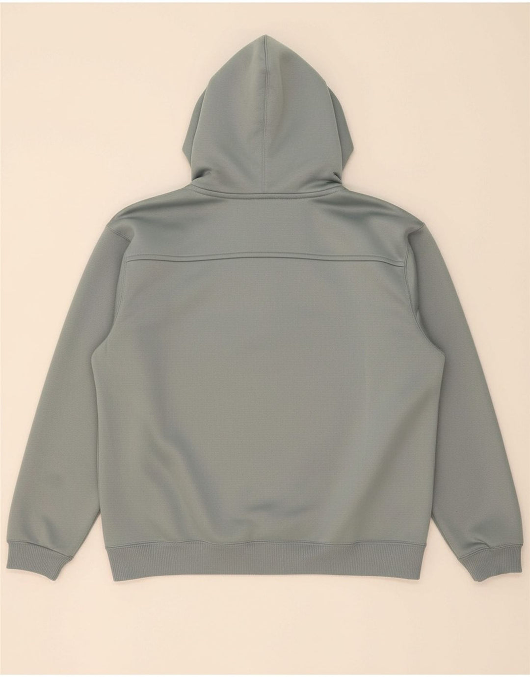 LEVI'S Mens Zip Neck Hoodie Jumper Medium Grey Polyester