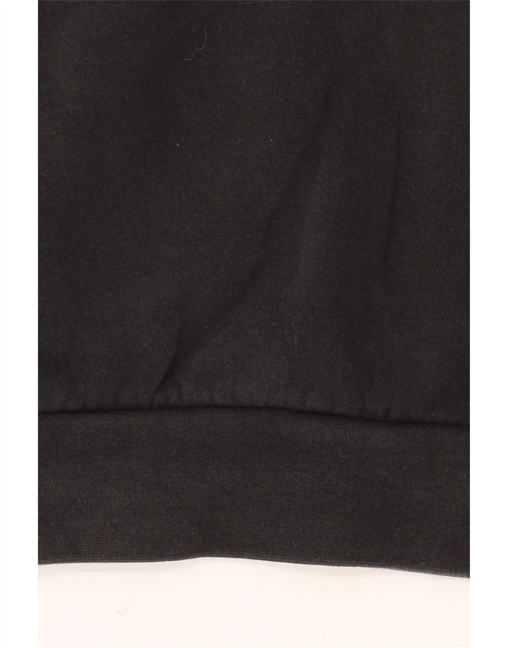 Adidas Mens Graphic Sweatshirt Jumper Small Black Cotton