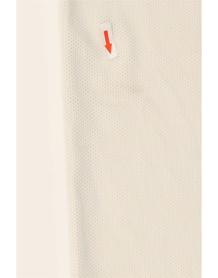 Nike Mens Dri Fit T-Shirt Top Medium White