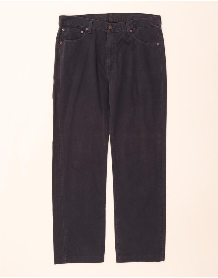 Levi's Mens 581 Straight Jeans W36 L30 Navy Blue Cotton