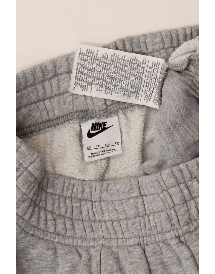 Nike Womens Tracksuit Trousers Joggers XS Grey Cotton